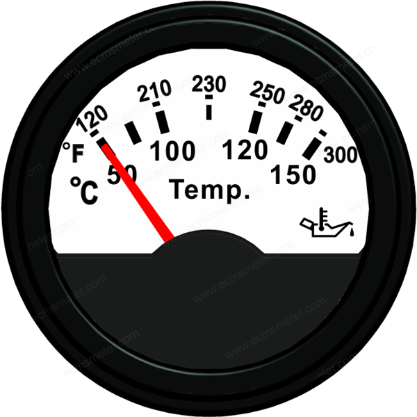 ECCS-Oil temperature gauge